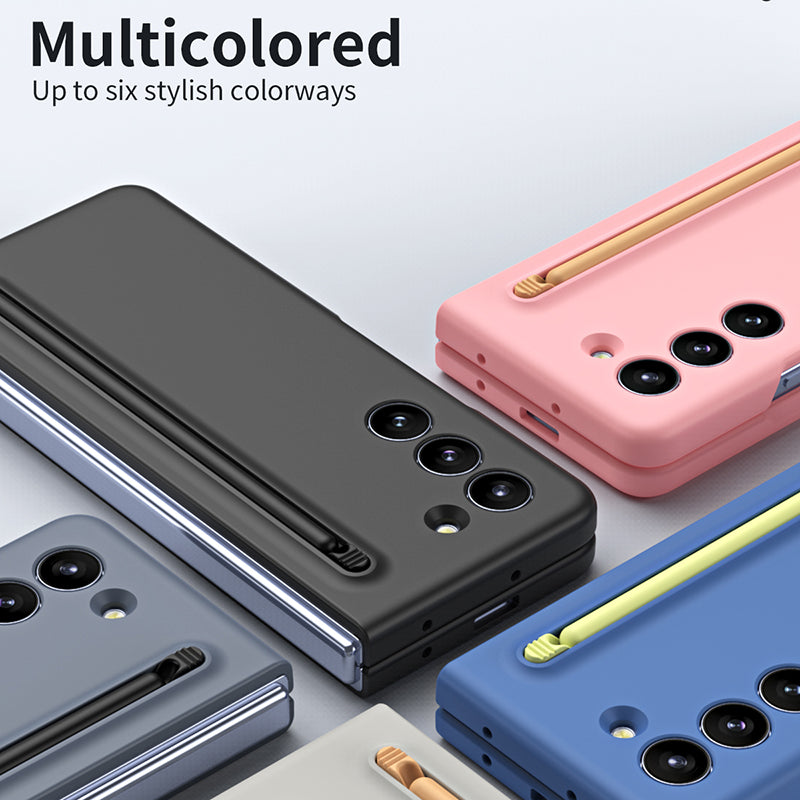 For Samsung Galaxy Z Fold5 5G Case All-Inclusive PC Phone Cover with Front Screen Protector Stylus Pen For Samsung Galaxy Z Fold5 5G Case All-Inclusive PC Phone Cover with Front Screen Protector Stylus Pen